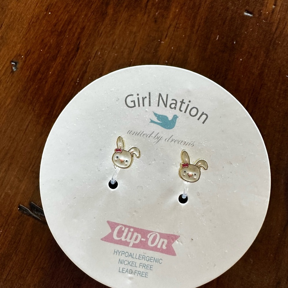 Girl Nation Kids Clip-On Earrings Set - Multicolor - Picture 4 of 9